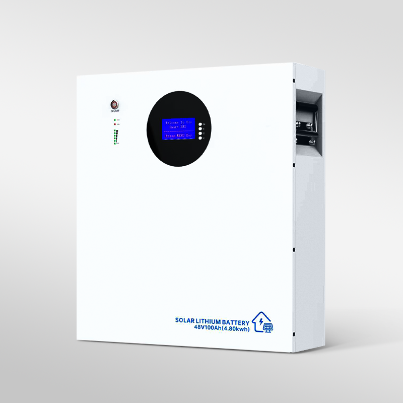 Batería Powerwall de 4,8 V, 100 Ah y 4,8 kWh para almacenamiento de energía renovable 1