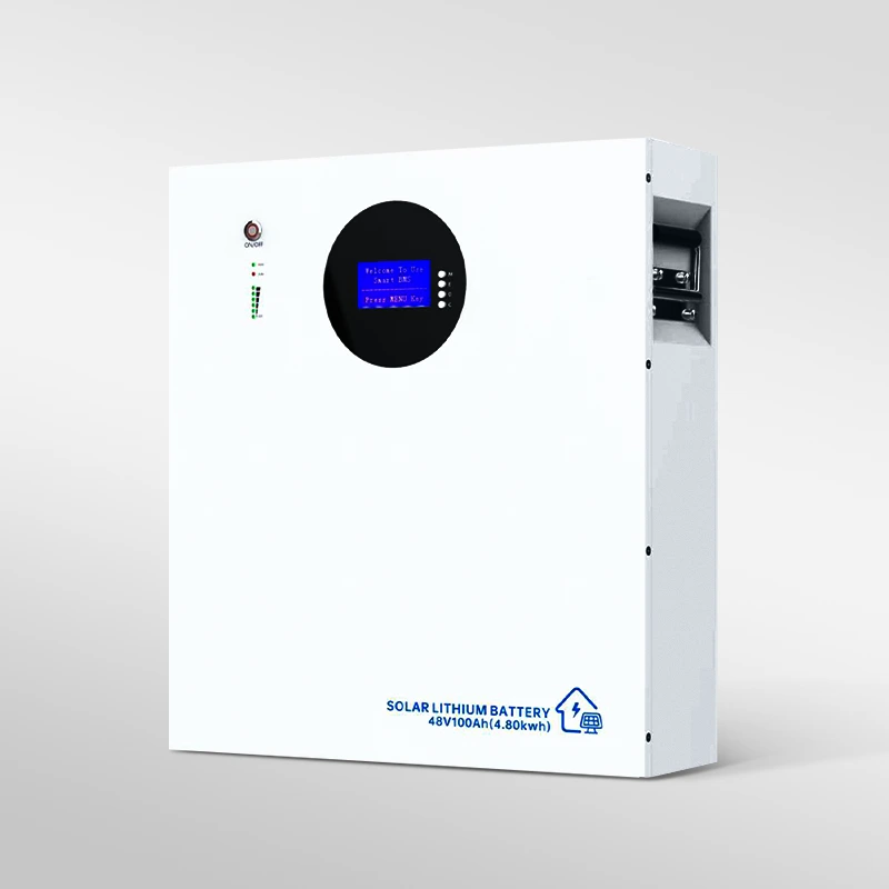 Batería Powerwall de 4,8 V, 100 Ah y 4,8 kWh para almacenamiento de energía renovable 1