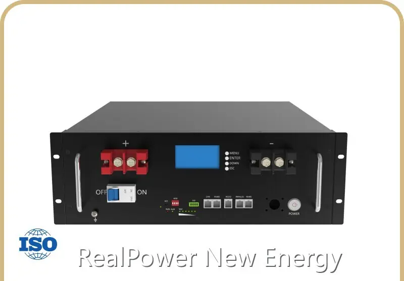 Rack Mounted Lithium Battery for Hospital Company 1