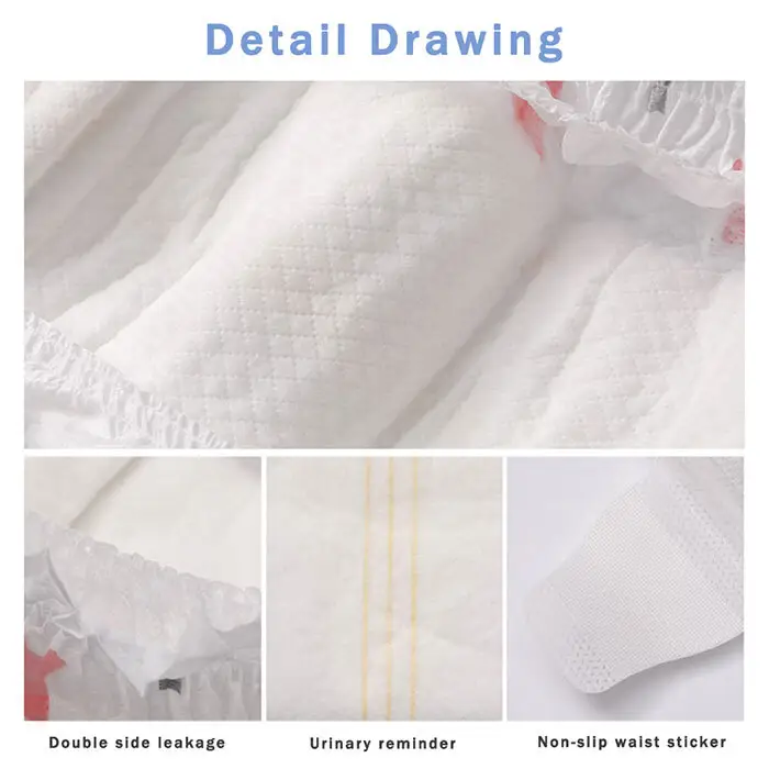 V-Care disposable baby diapers factory for children 6