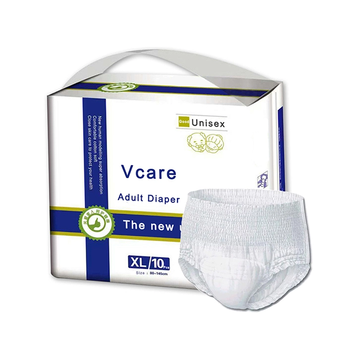 Wholesale High Absorbency Disopsable Adult Pull Up Diaper Pants With Free Sample 1