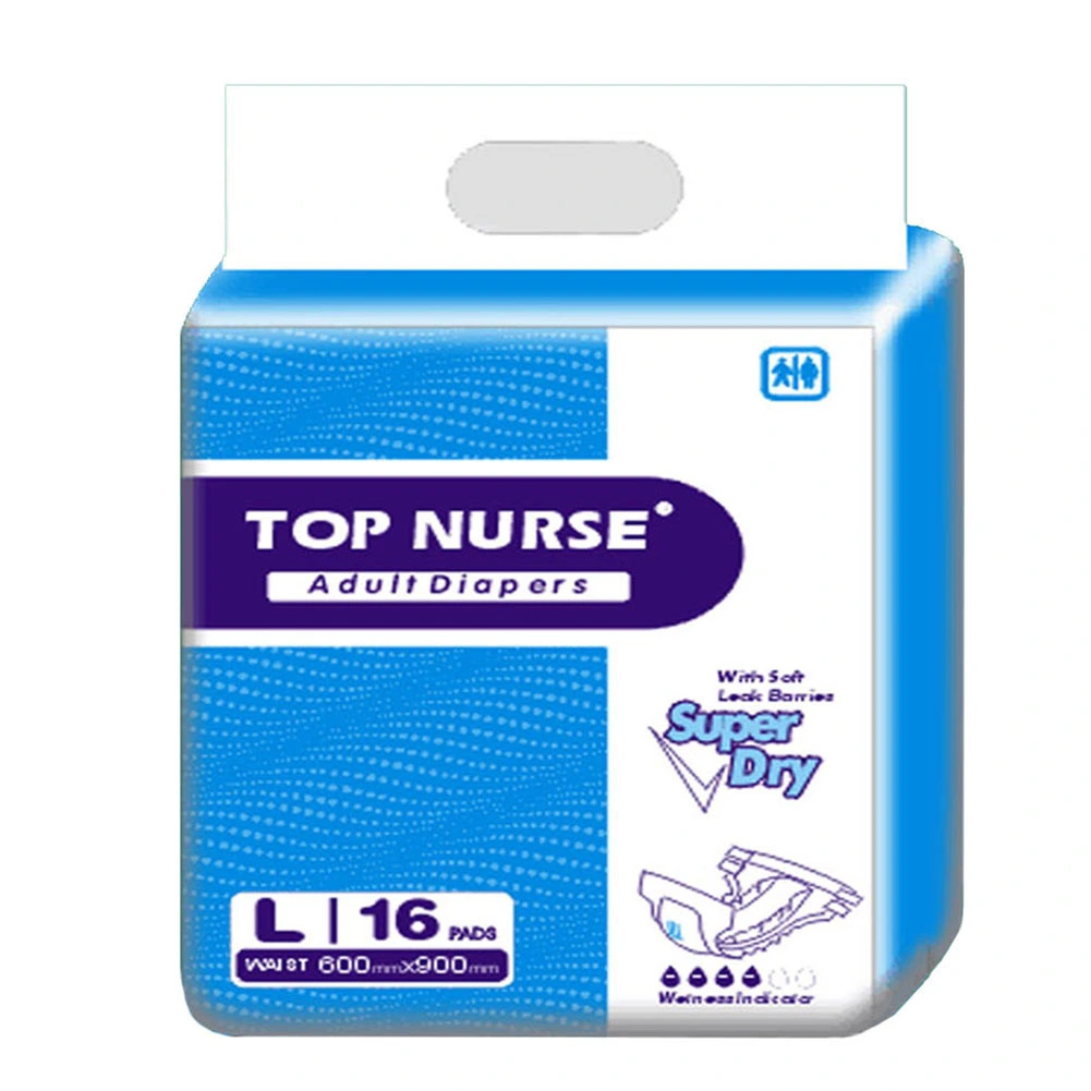 Plus-Size China Factory Price Disposable OEM 3D Leak Proof Adult Diaper 1