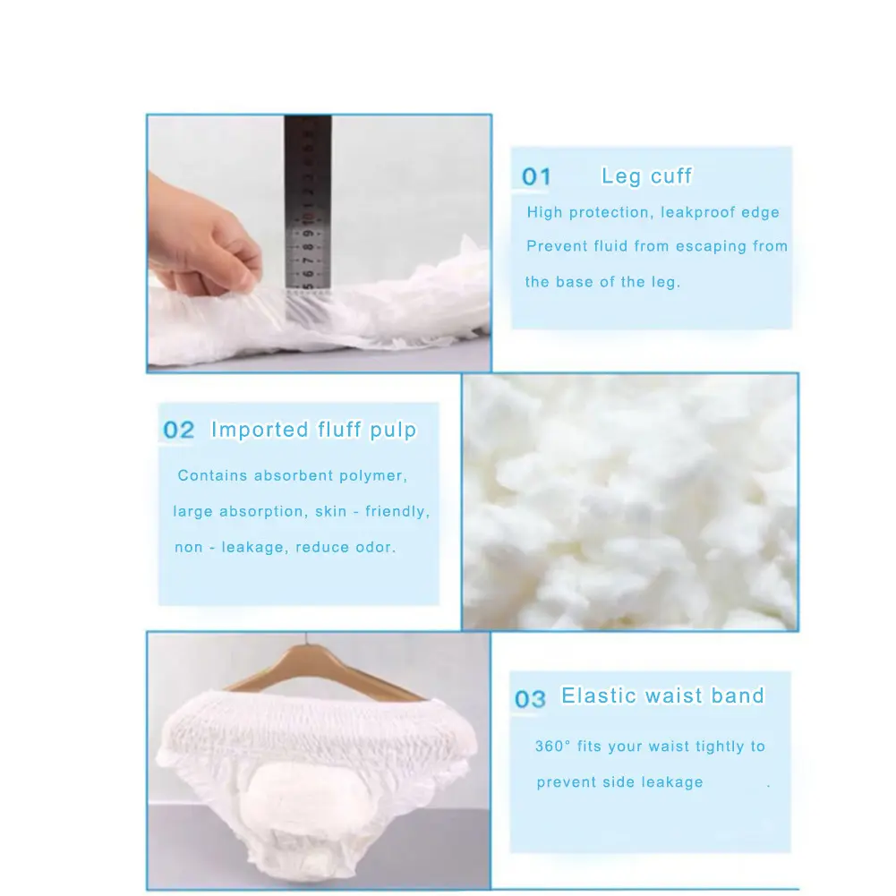 V-Care adult pull up diapers factory for adult1 6