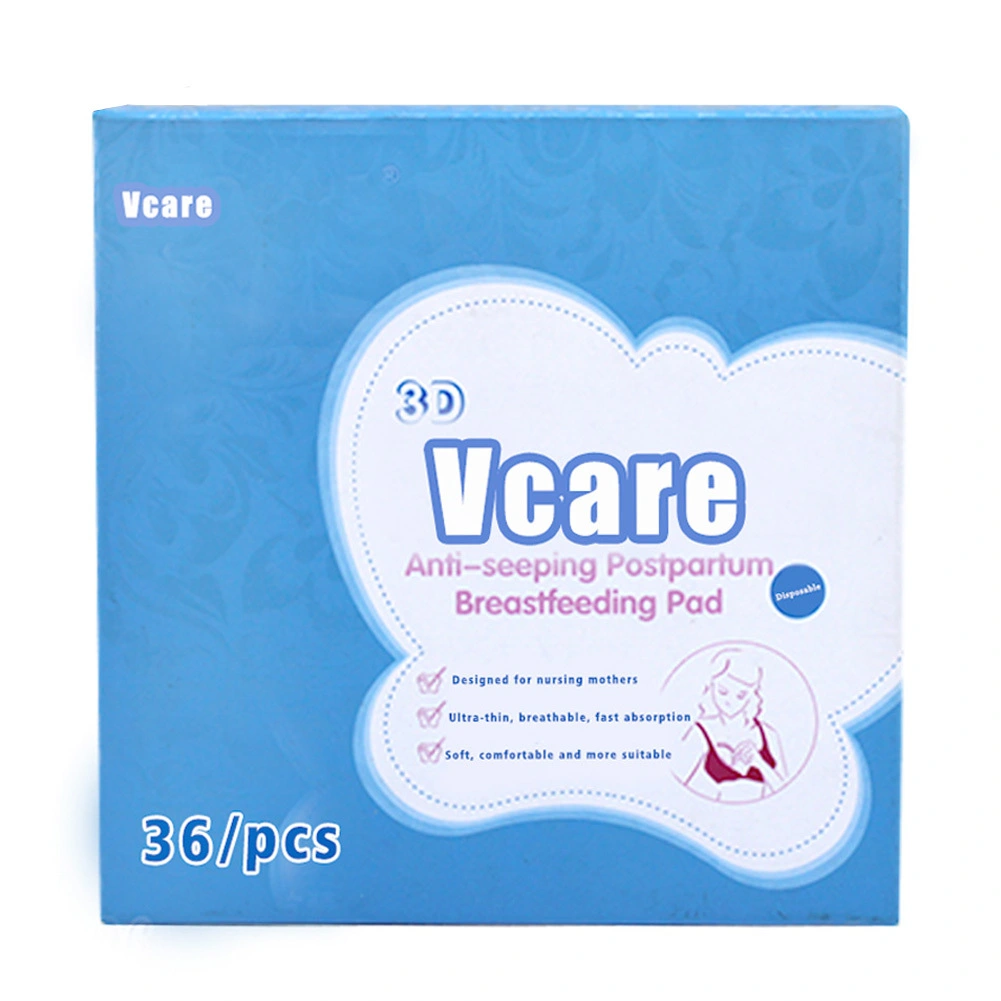 Maternal anti galactorrhea pad slim portable milk pads solid shield side leakage proof factory direct sales 1