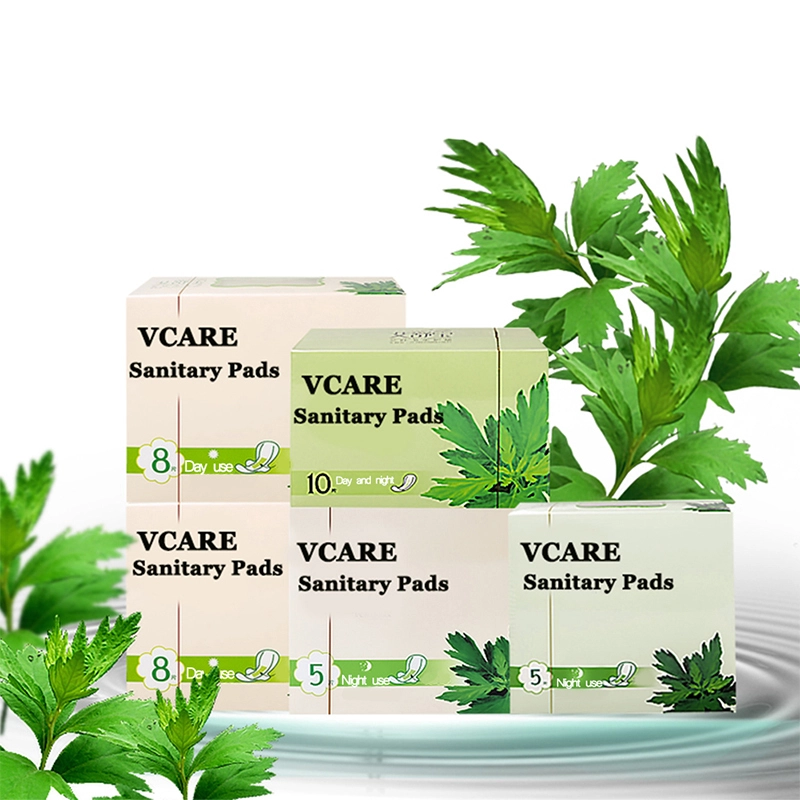 Wholesale Biodegradable Organic Sanitary Pads Women Menstrual Lady Anion Sanitary Napkin 1
