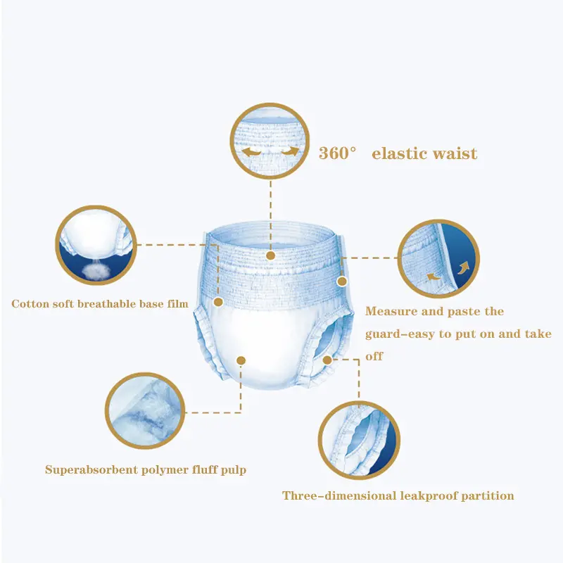 custom adult diaper supplies manufacturers for adult 6