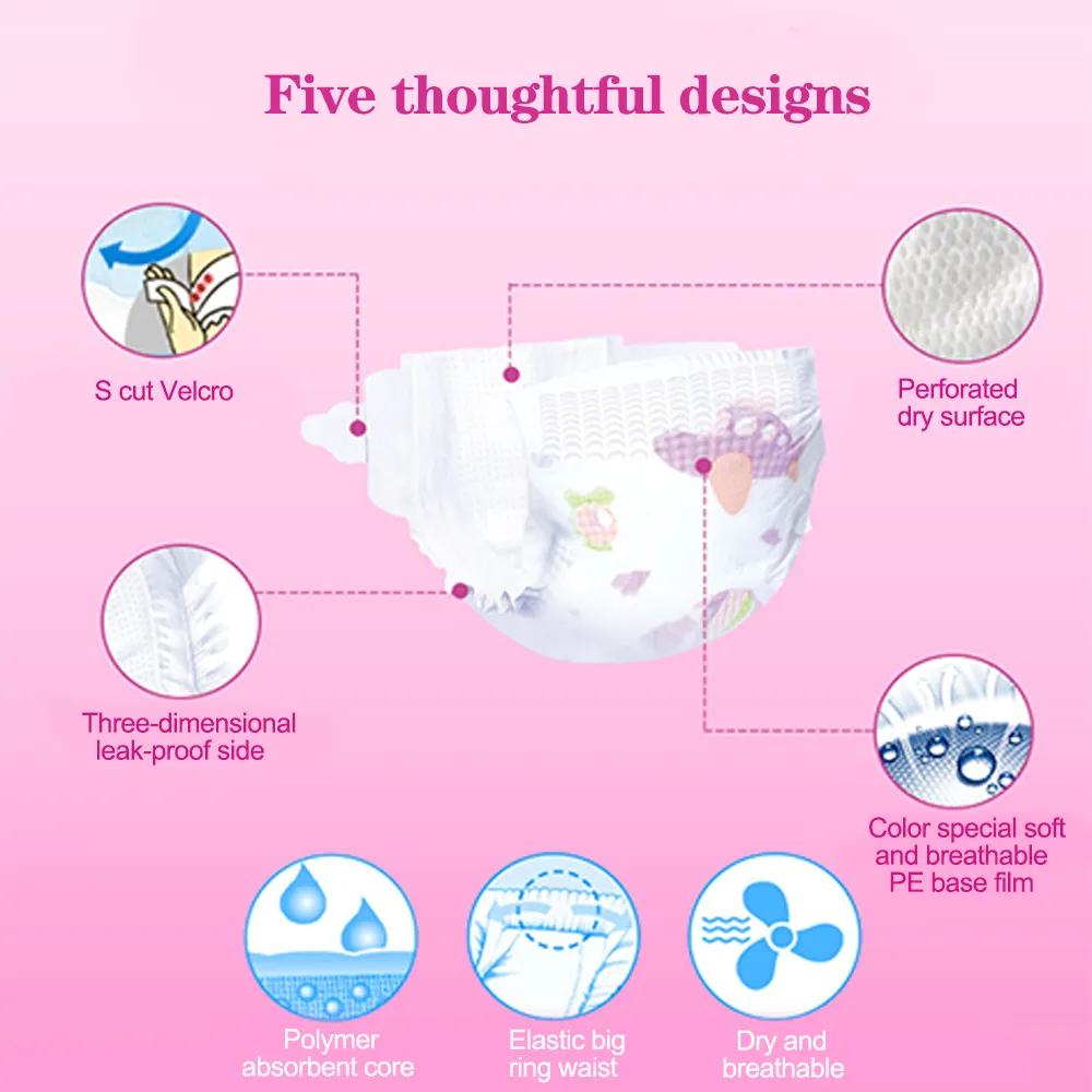 high-quality baby diaper company for infant 2