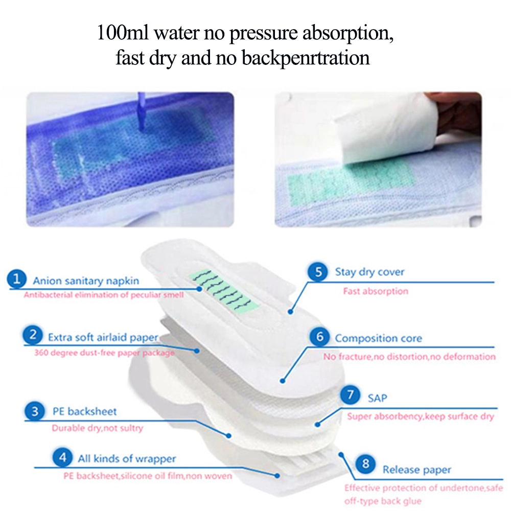V-Care custom wholesale sanitary pads manufacturers for ladies 5
