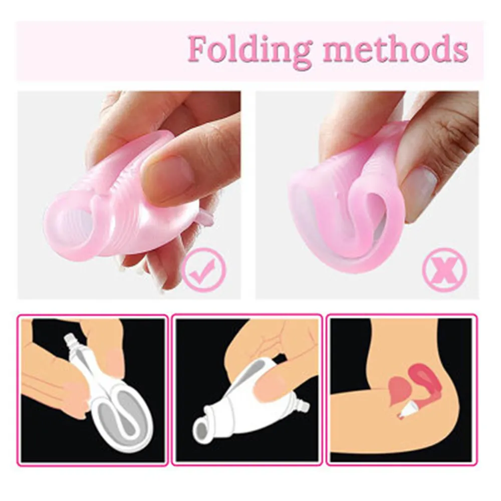 V-Care period menstrual cup supply for ladies 6
