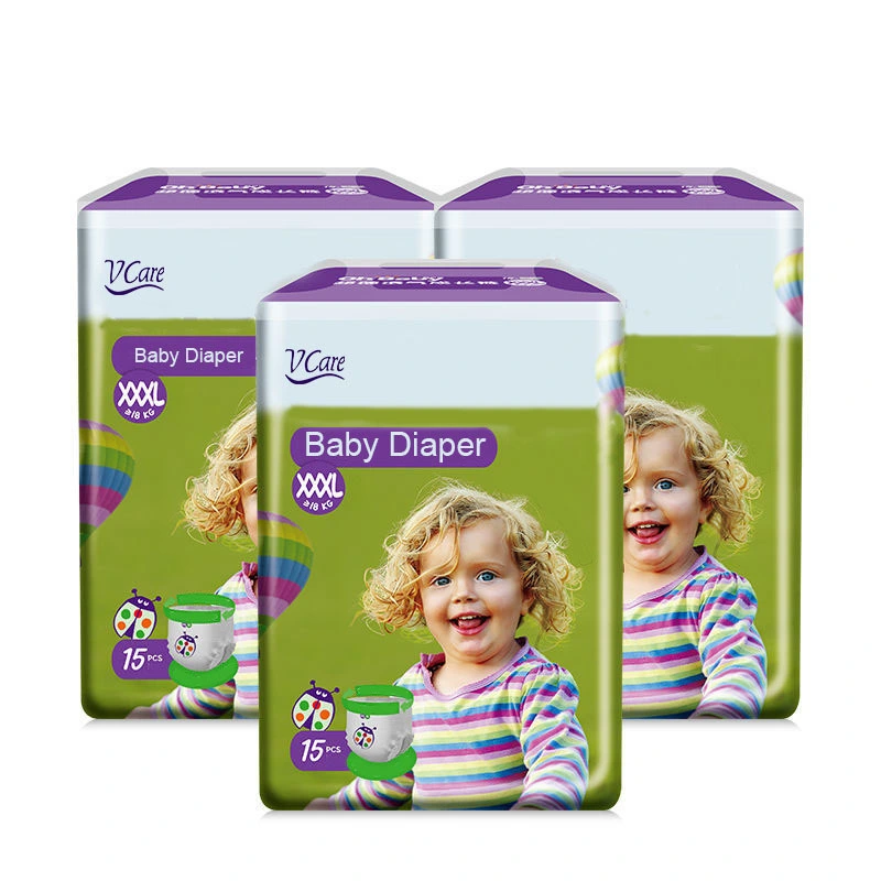 Factory Competitive Price Disposable Soft Breathable Bebe Nappies Baby Diaper Pants 1