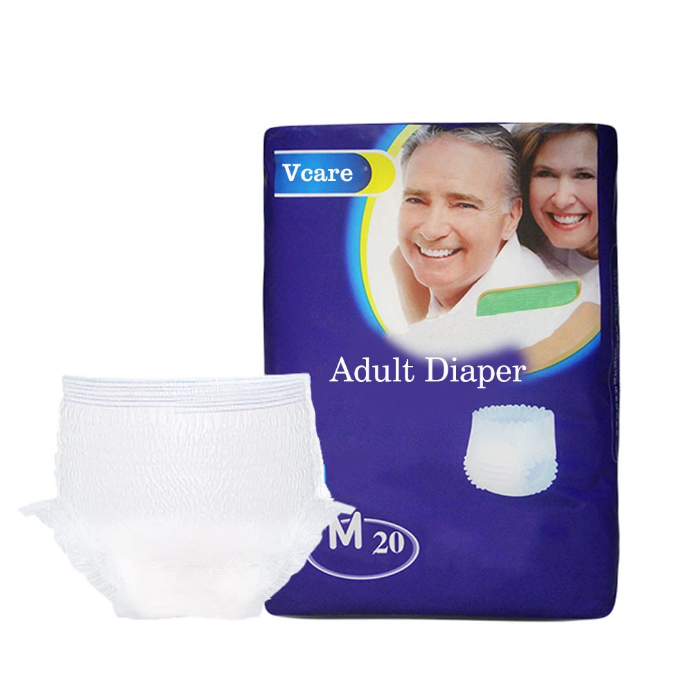 Cheap Custom Large Size Disposable Thick Pull Up Pants Adult Diaper 1