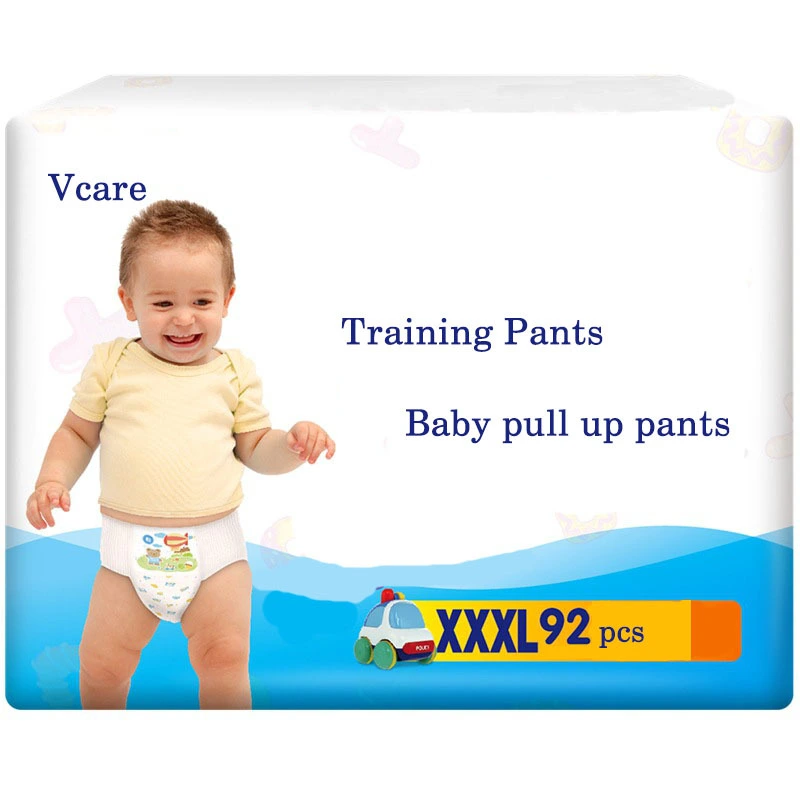High Quality Factory Absorbency Training Pants Baby Diapers Nappies Pull Up Pants 1