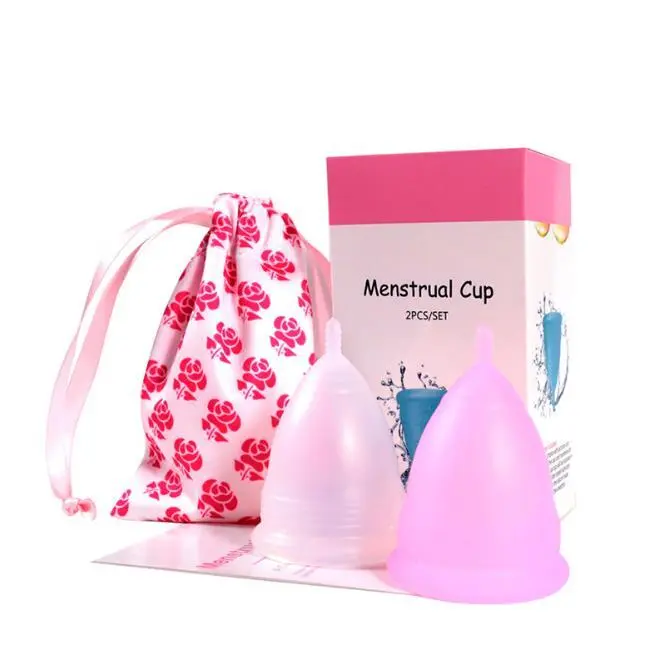 Wholesale CE Reusable Medical Grade Silicone Menstrual Cup Female Foldable Menstrual Cup 1