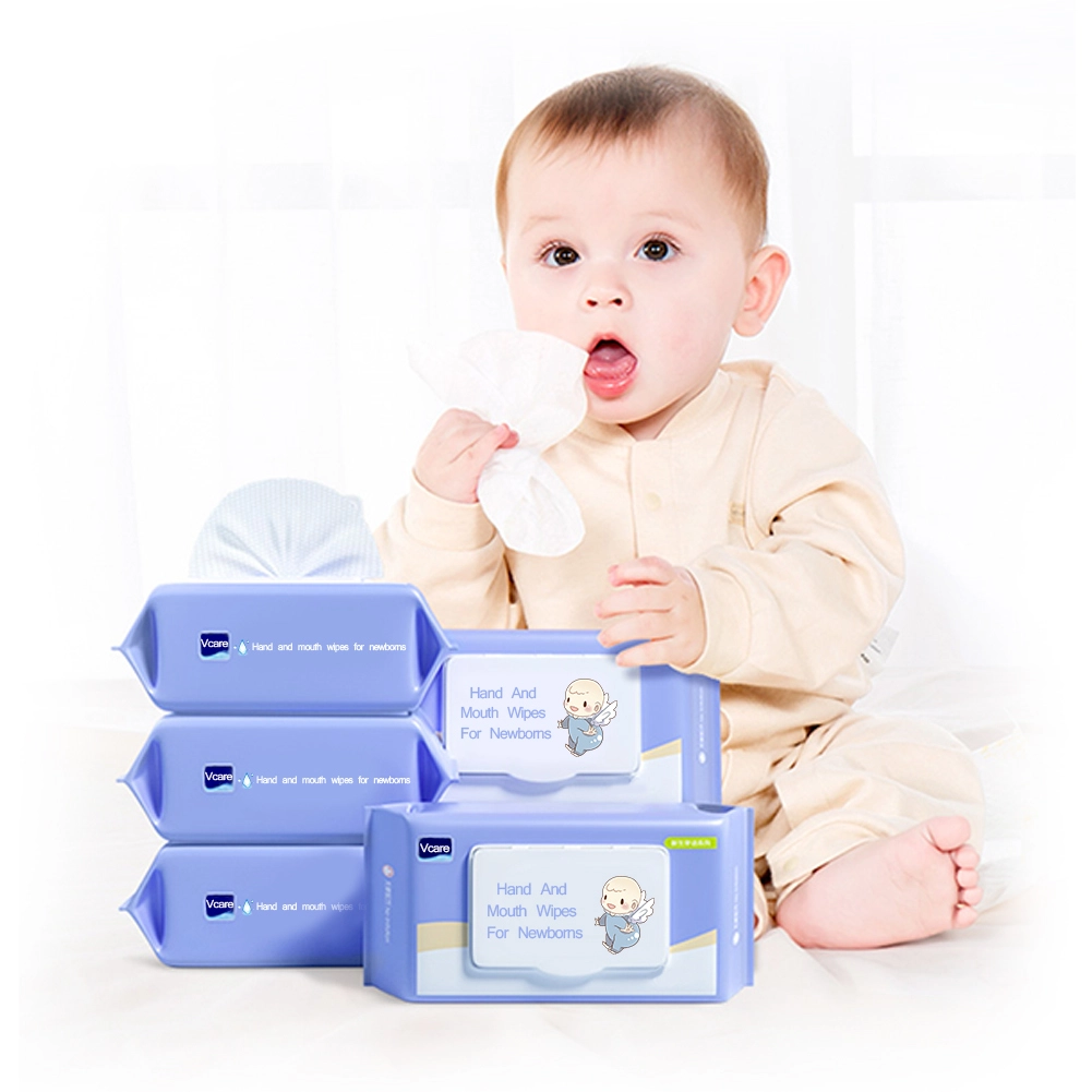 Private Label 100% Biodegradable And Organic Tissue Baby Wet Wipe Custom Logo 1