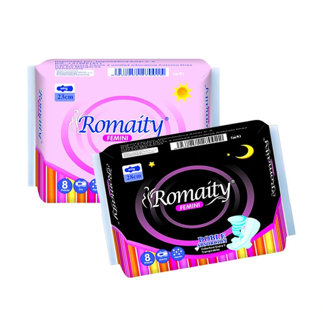 OEM Disposable Sanitary Napkin Menstrual Pads Cotton Sanitary Towels for Women 1