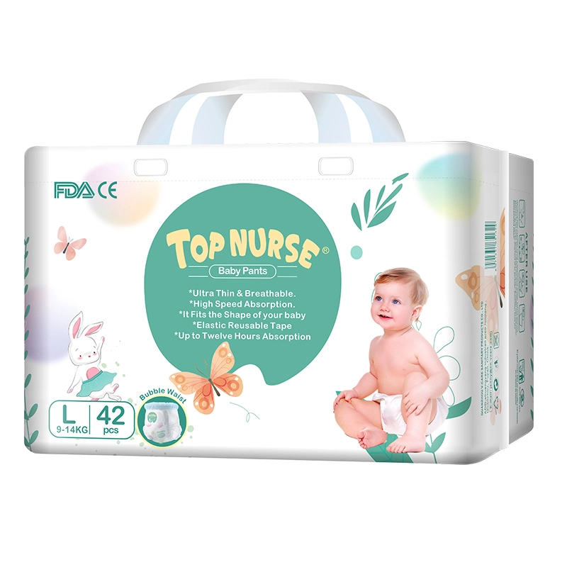 OEM/ODM Factory Manufacturer Portable Nappies Baby Diaper for Babies PP PE Baby Diapers Pants 1