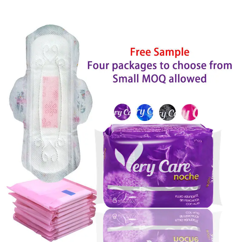 PE Breathable High Quality Sanitary Napkin Pads Menstrual Pads for Women in France 1