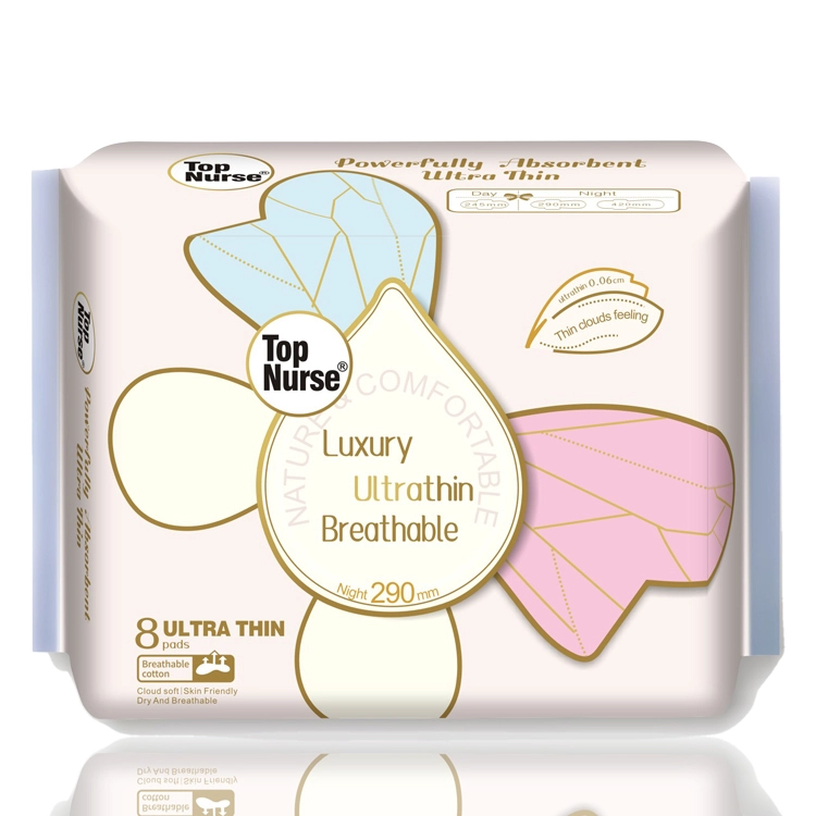 Top Nurse Ultra Thin Sanitary Towels Breathable Anion Sanitary Napkin for Women 1