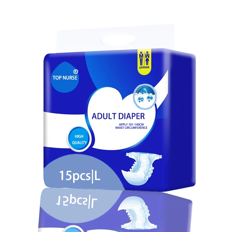 Super Absorbent Polymer Incontinence Adults Diapers With PP Tape 1