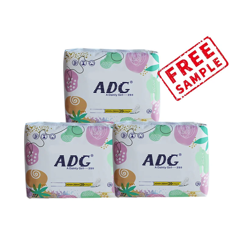 Super Thin Functional Sanitary Napkin With Plant Based Sanitary Pads 290mm 1