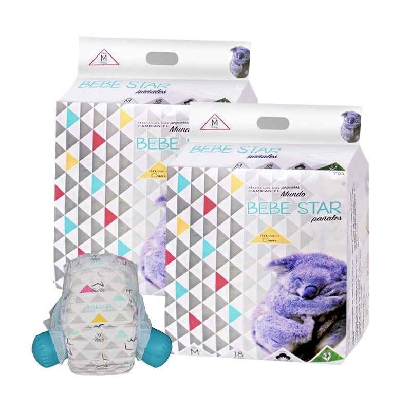 PIMPOYO Custom Baby Disposable A Grade Baby Diapers In Bales 1