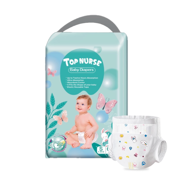 High Absorbency Soft New Born Breathable Baby Diapers Nappies 1