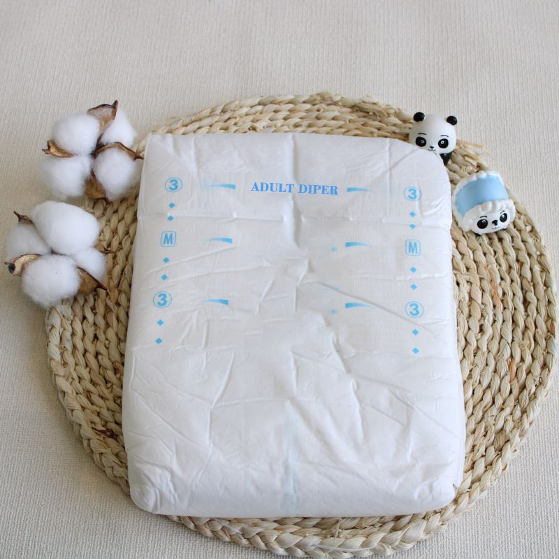 Free Samples 3XL Super Soft Breathable High Quality Adult Diapers 6