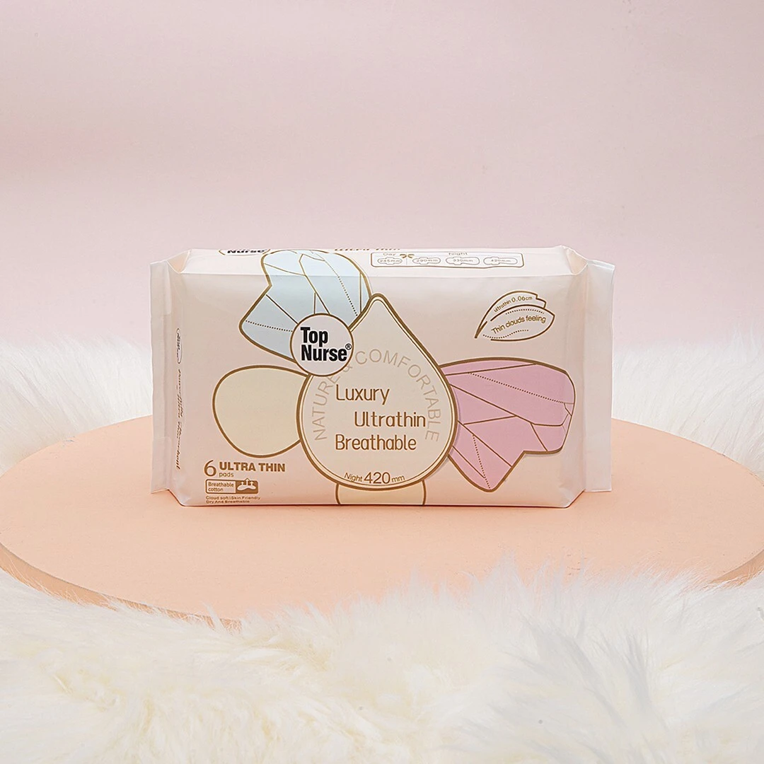 Disposable Hygienic Products Super Absorption Anion Sanitary Napkin Menstrual Pads 1