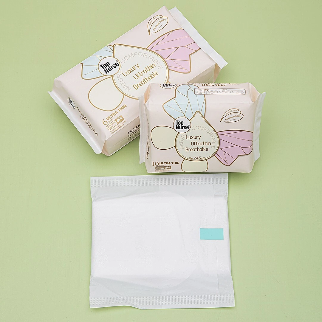 Manufacturer Super Soft Ultra Thin Women Pad Sanitary Napkin Women Daily Pads 1