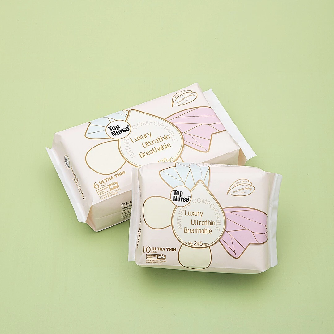 Sample Free Soft Sanitary Towels Breathable Ultra Thin Sanitary Napkin Pads for Women 1