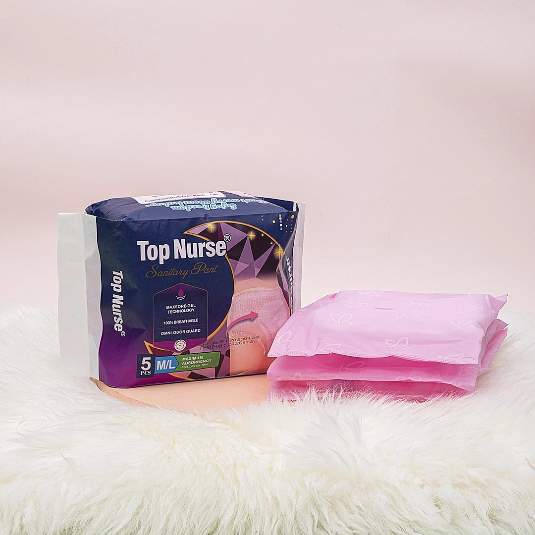 Free Sample New Stylish Sanitary Napkin Pants Menstrual Period Panties 1