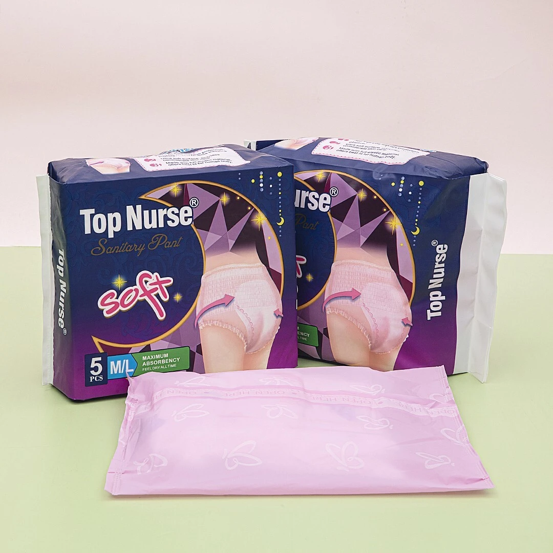 Menstrual Panties Super Absorbent Sleep Pants Type Sanitary Napkin for Women 1