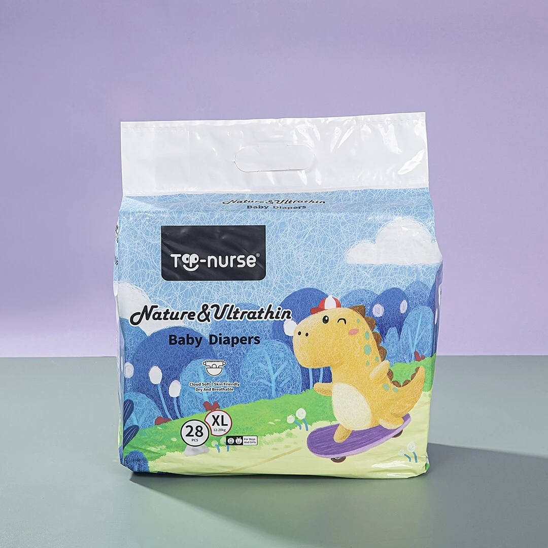 Factory Breathable High Absorption Disposable Baby Diapers in Yemen 1