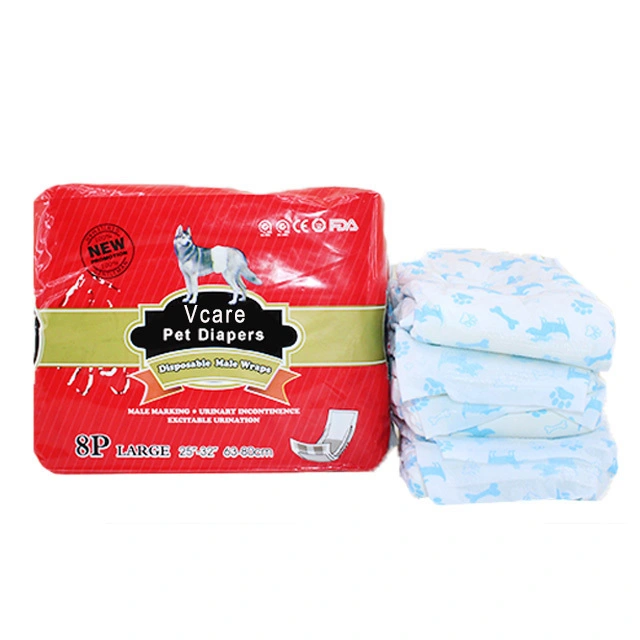 Soft Disposable Pet Diaper For Dog With Super Absorption Core 1