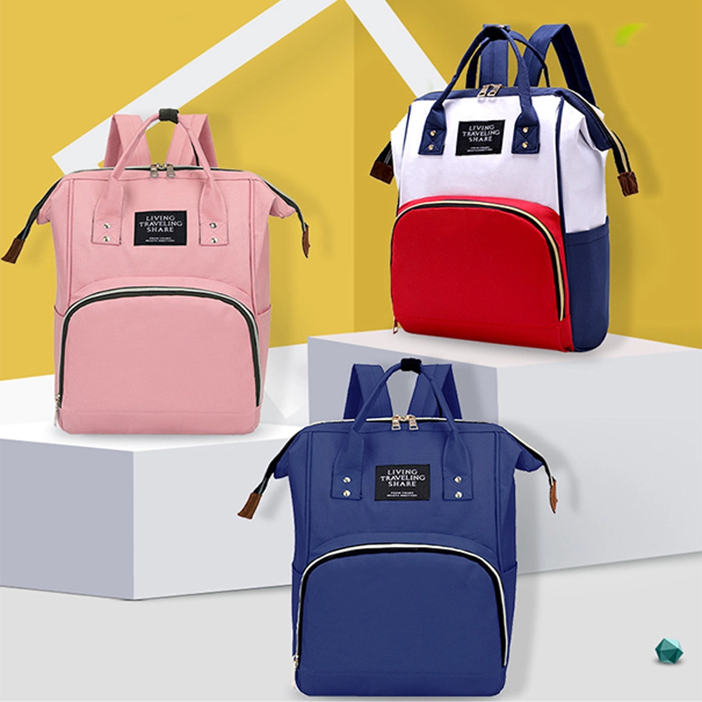 NEWEST Private Label OEM Factory Colorful Design Maternity Mummy Bags Tote Handbag, Shoulder Backpack For Mom Baby Care 1