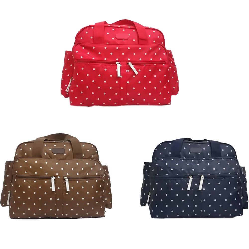 Custom Backpacks Low MOQ Of Fashion Mummy Maternity Diaper Bag With Changing Station 1