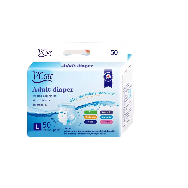 Factory Direct Sales Of Disposable Super Absorbent Adult Thick Diapers, Adult Incontinence Diapers Plastic Underwear 1