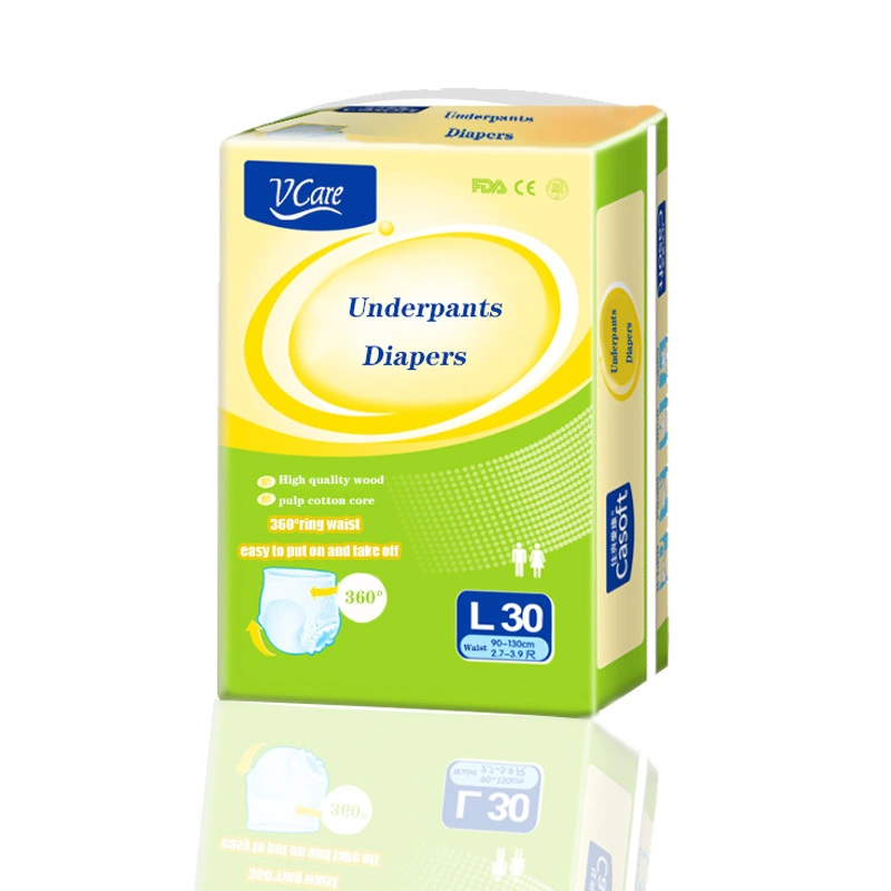 Disposable Adult Diapers  Cheap Wholesale Low  Price Free Sample Manufacturer for Elderly People 1