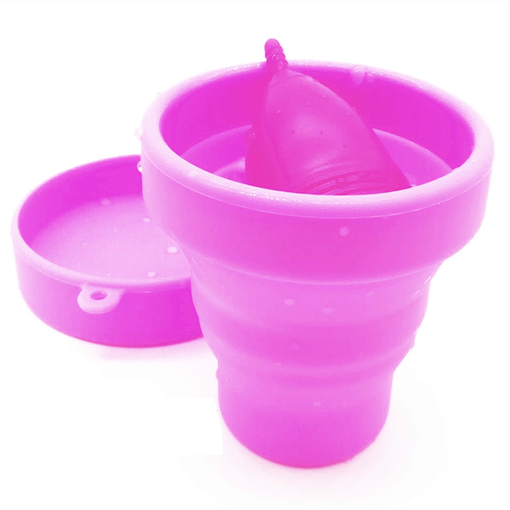 Organic Foldable Food Grade Silicone Copa Menstrual Cup Sterilizer From China 1