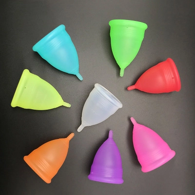 Free Sample Menstrual Cup Medical Grade Soft Silicone Lady Period Hygiene Reusable Cups 1
