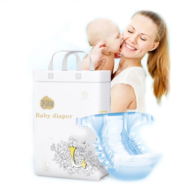 Vcare Produces Baby Diapers Disposable According To American Standards, And Baby Diapers Give Free Samples 1