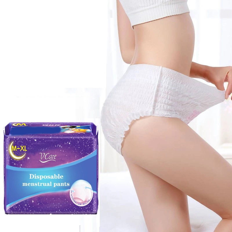 Customized Personal Logo Womens Boxer Shorts Menstrual Pants Processing Disposable Panties 1