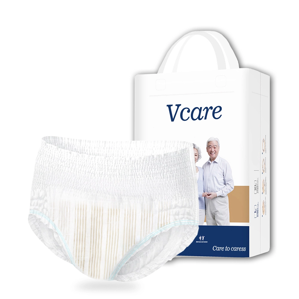 OEM & ODM Eco-friendly Couche Adulte Pull Up Diaper Health Care Adult Pull Up Plastic Training Pants 1