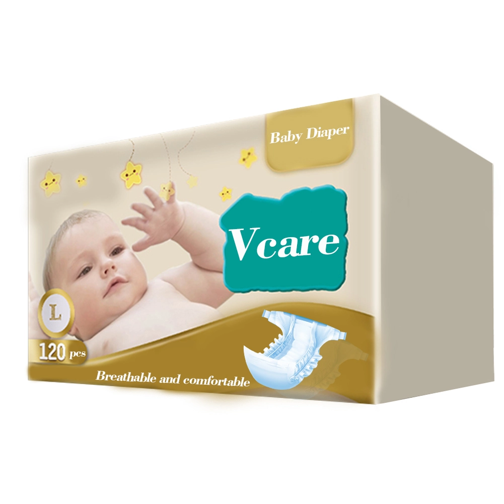 Cheaper Grade B Eco-Friendly Organic Baby Diaper, Elastic Side Tape Baby Diaper With 100% White Cotton Baby Diapers 1