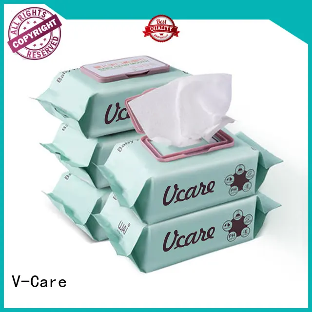 V-Care wet tissue wipes supply for women 1