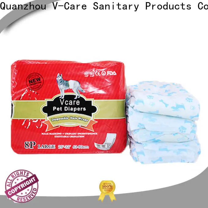 V-Care disposable pet diapers factory for dogs 1