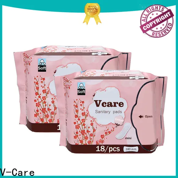 V-Care ultra thin low price sanitary pads company for ladies 1