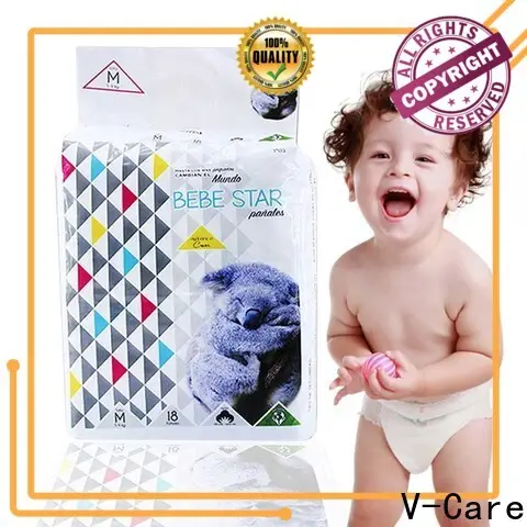 V-Care disposable baby nappies factory for sale 1