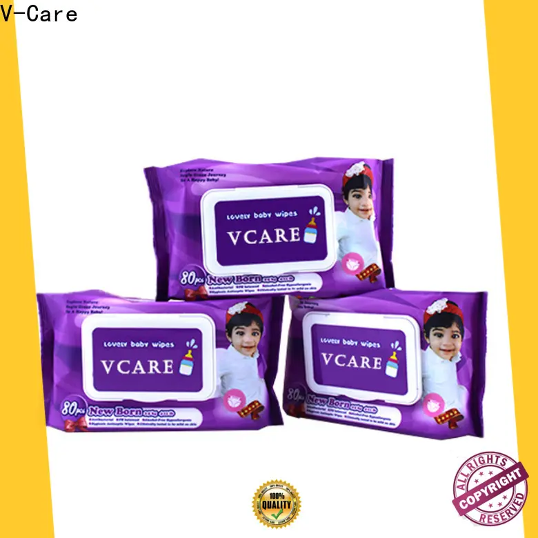 V-Care latest wet wipes manufacturer suppliers for adult 1