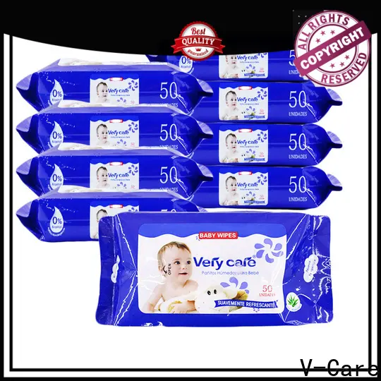 V-Care new custom wet wipes factory for baby 1